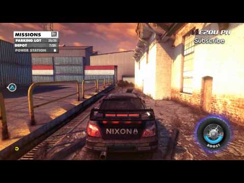 DiRT ShowDown - Battersea - Depot (zone 2) - All Missions 25/25