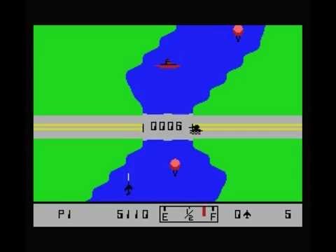River Raid MSX Gameplay - Activision's Classic Retro Jet Fighter