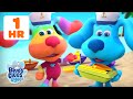 60 MINUTES Of Beach Day Fun ️ W Blue Rainbow Puppy Blue S Clues You