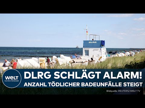 Video Thumbnail: DLRG WARNT: Immer mehr Badeunfälle – Eigene Schwimm-Fähigkeiten werden wohl überschätzt