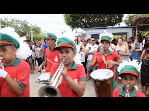 Buera 24 Horas  -  Banda de Fanfarra de Buerarema em desfile cívico 2017