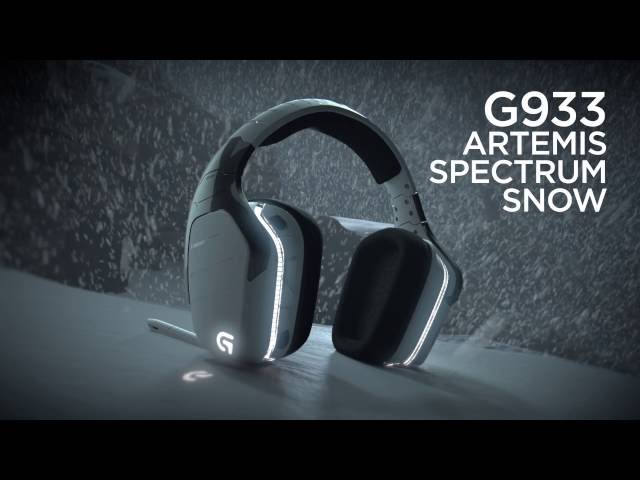 Logitech G933 Artemis Spectrum Gaming 7.1 Inalámbricos Blancos video
