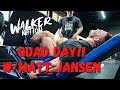 Nick Walker | QUAD DAY WITH COACH MATT JANSEN!! 7 DAYS OUT FROM THE ARNOLD CLASSIC!!