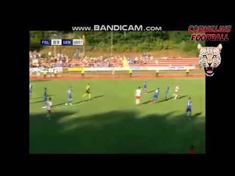 Stefano Bensi Goal Fola Esch vs Racing Genk Europa League