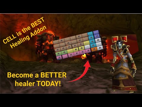 WoW Classic 2024 - How to setup CELL Raid Frames for Healing! (Deep Dive)
