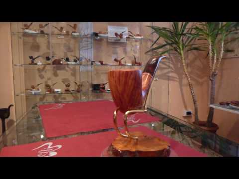 Brand new briar pipe PARONELLI bent panel handmade -  eBay item number: 182174104727