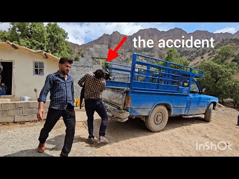 Unfortunate accident on the way to sell nomadic goats