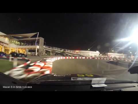 Porsche Macan S run at Sirbb Circuit in Kuwait 7 12 2015