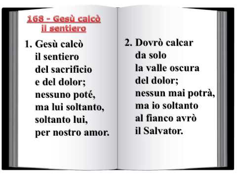168 Gesù calcò il sentiero - Inario Chiesa Cristiana Avventista del Settimo Giorno 2014