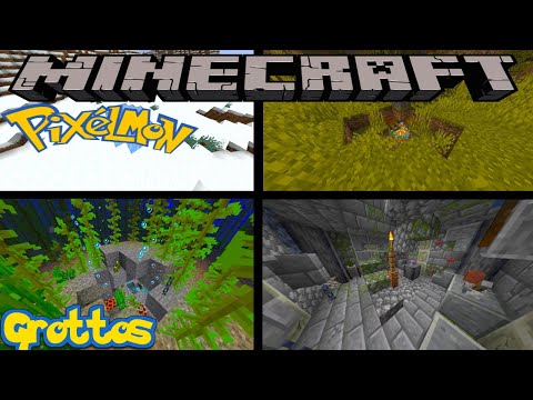 HOW DO THE NEW GROTTOS WORK IN PIXELMON REFORGED - MINECRAFT GUIDE