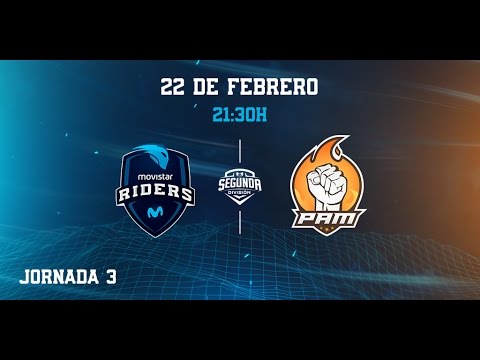 Movistar Riders vs. PAM Esports - Mapa 1 - Fancast Movistar Riders - Segunda División LVP