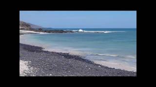 preview picture of video 'Playa del Puertito de la Cruz, Jandía - Fuerteventura. Strand in Fuerteventura.'
