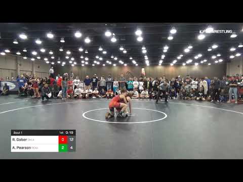 117 Lbs Rr Rnd 1 Rachel Gober Oklahoma Dual Vs Aja Pearson Texas C
