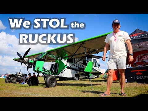 Top Rudder Ruckus... Ready for Production!   STOL Aircraft and Ultralight
