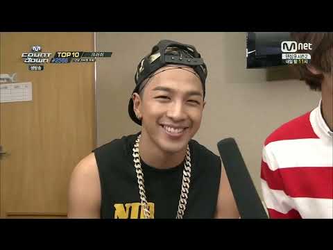 140612 엠카운트다운 태양 인터뷰cut