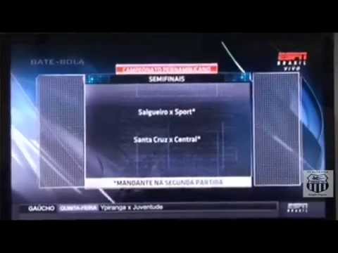 Central de Caruaru na ESPN, Central nas semifinais do PE 2015, Central fazendo bonito.