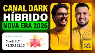 Como Criar um Canal Dark Híbrido que Monetiza Rápido e Faz 30 Mil por mês