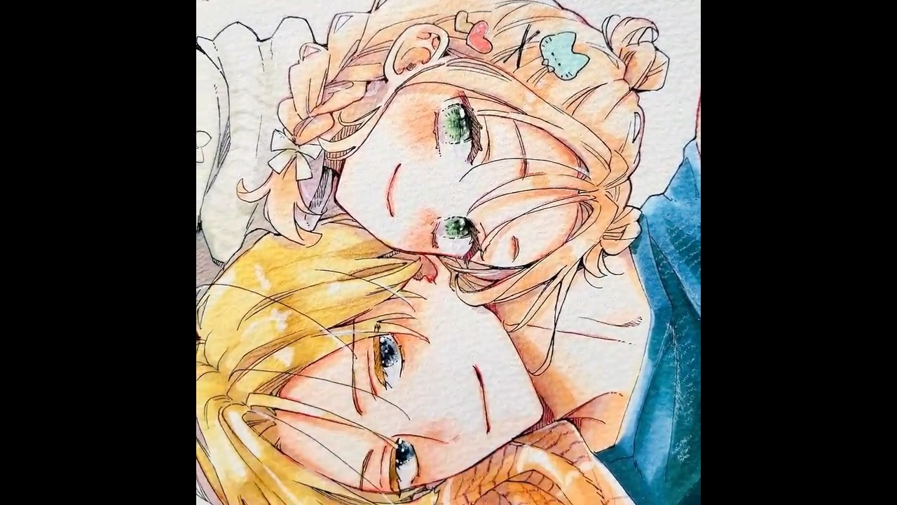 少女漫画家のアナログ作業🎨 #mangaartist #漫画家