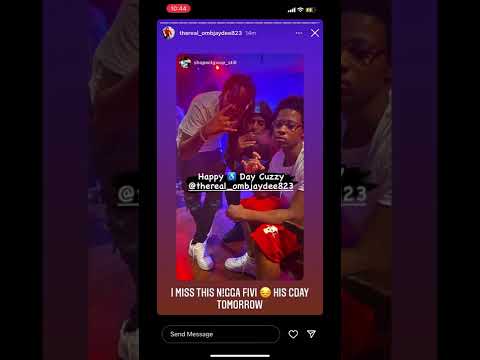 Omb jaydee says he miss his old friend Fivio foreign 💯