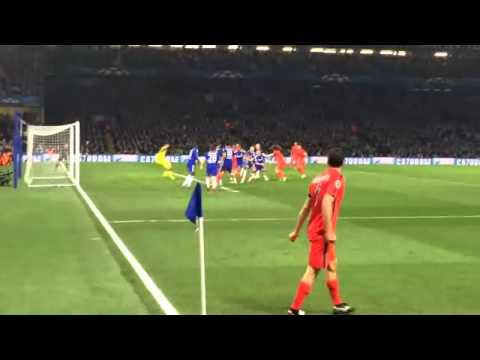 But de Thiago Silva (Chelsea - PSG)