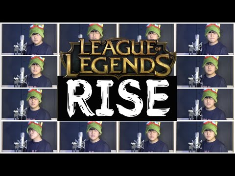 RISE (ft. The Glitch Mob, Mako, and The Word Alive) | Worlds 2018 - League of Legends Acapella Cover