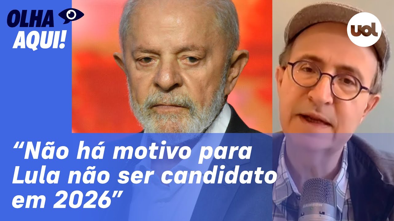 Reinaldo: Cenário é incerto para eleição de 2026, mas não há motivo para Lula não ser candidato