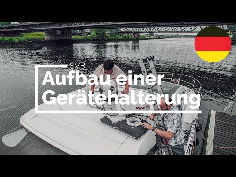 Aufbau einer Gerätehalterung an Bord | SVB