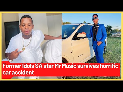 Former Idols SA star Mr Music survives horrific car accident