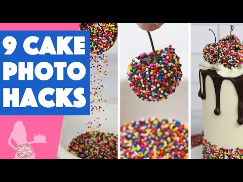 9 Cake Photography HACKS with a Phone or Camera