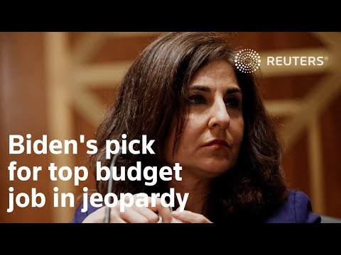 拜登的最高預算職位人選岌岌可危 (Biden's pick for top budget job in jeopardy)