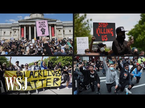 【人權教育】美國佛洛伊德警暴案引發各地抗爭 (U.S. Protests Spark Reactions Around the World, From Citizens to Leaders | WSJ)