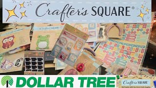 “Hidden Gems at Dollar Tree Crafter’s Square ✂️️ My Ultimate Craft Stash Reveal!”