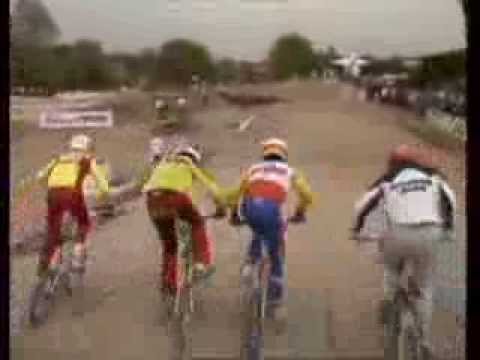 Dirt Bike - BMX Racing - crash- 1984