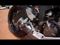 2013 zx-6r 636 Start up with TwoBrothers Silver ...