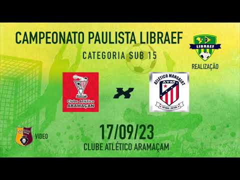 Sub 15   Aramaçan x Atlético Mangalot