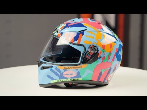 AGV K3 SV Misano 2014 Helm-Testbericht auf RevZilla.com