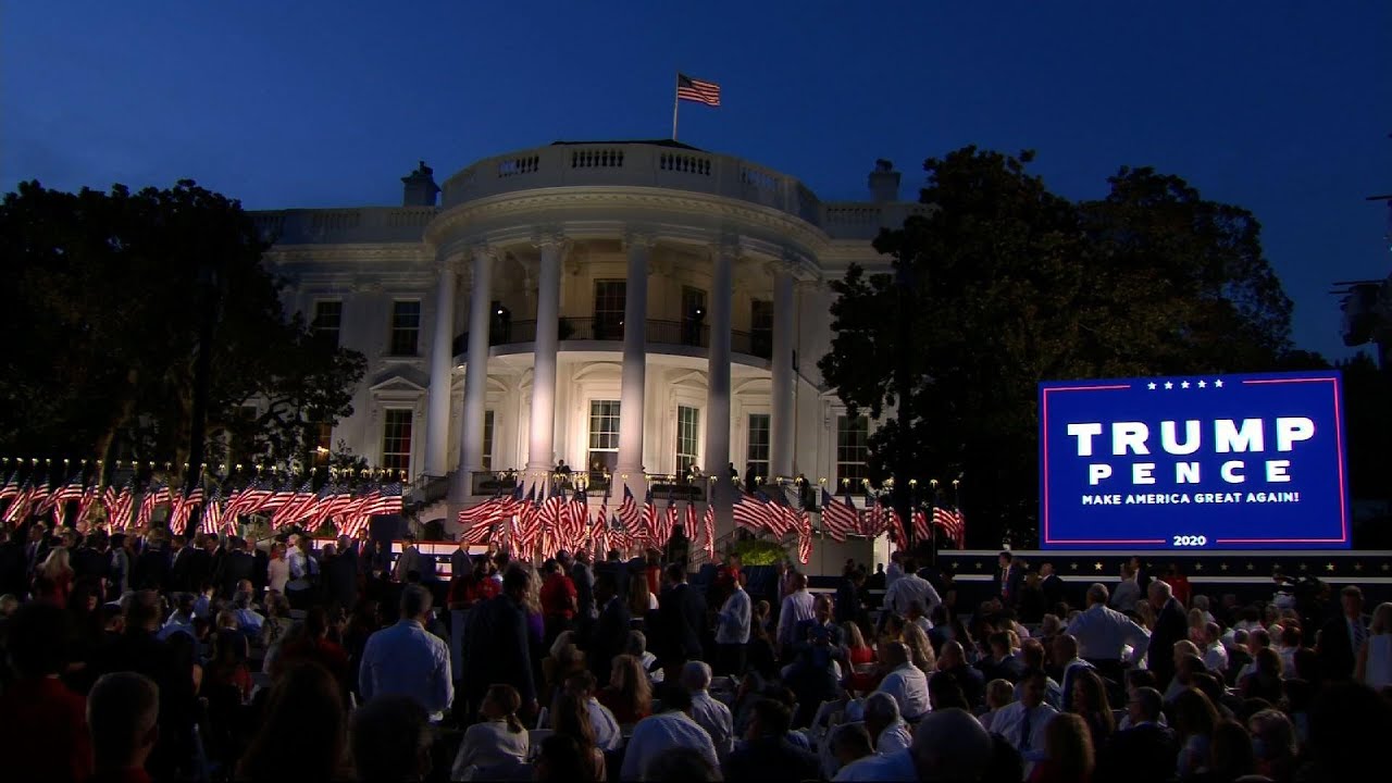 Trump, on huge White House stage, decrying Biden, radicals maxresdefault - Trump, on huge White House stage, decrying Biden, radicals