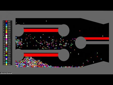 Survival Proliferation 86 - Marble Race in Algodoo