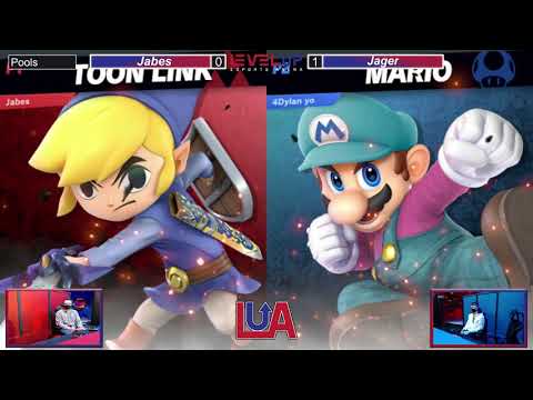 LUA1 Pools - Jabes (Toon Link) vs Jager (Mario) Ultimate Singles