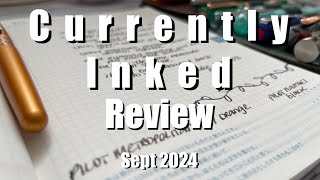 #CurrentlyInked Review: Sept 2024. Chatty Recap of the Color Explosion! | Anita Anglin
