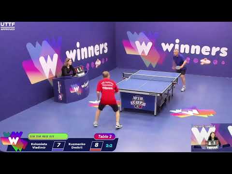 WINners CUP table 2  30.10  Kolomiets Vladimir - Kuzmenko Dmitrii 13:45