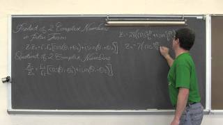 Product & Quotient of Polar Complex Numbers