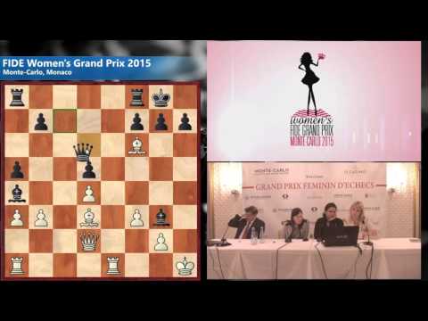 Round 1 Koneru Humpy (IND) 1/2- 1/2 Pogonina Natalija (RUS)