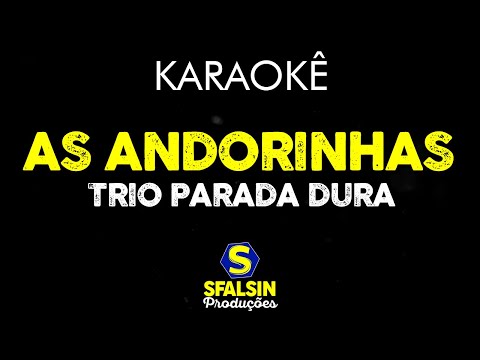 AS ANDORINHAS - Trio Parada Dura (KARAOKÊ VERSION)