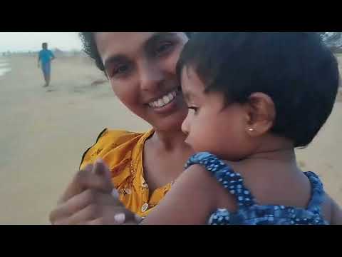 Kumi went to the beach #kumi #kiyara #baby #beach #nature