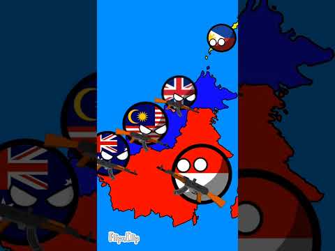 Malaysia-Indonesia confrontation (Indo Malay War) 1963-1966 #geography #history