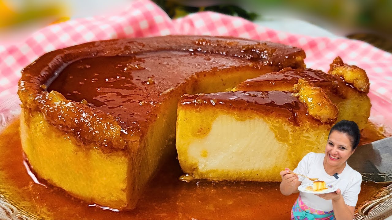 SEM LEITE CONDENSADO FIZ ESSE PUDIM PERFEITO! - RECEITA SUPER FÁCIL