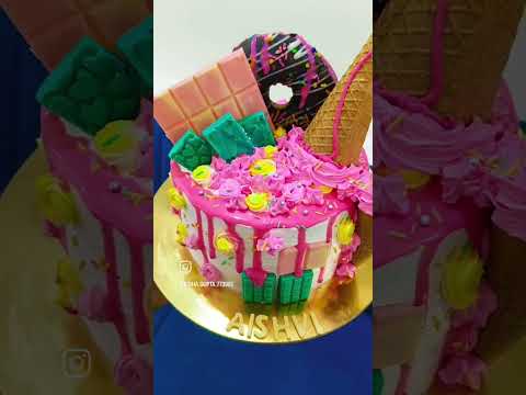 Chocolate flavour with loaded yummy treats 🥰🧿👍