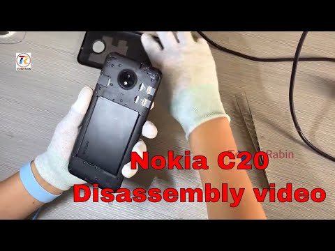 Nokia C20 Disassembly video
