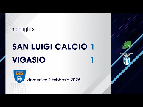 SAN LUIGI CALCIO - VIGASIO 1-1 | Highlights